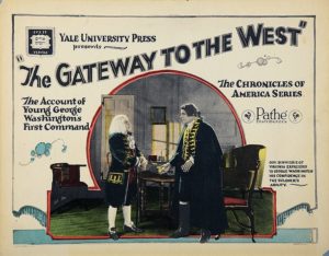 1924 poster for film The Gateway to the West