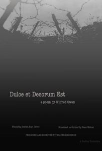 2021 Longleaf Film Festival Official Selection: Dulce et Decorum Est