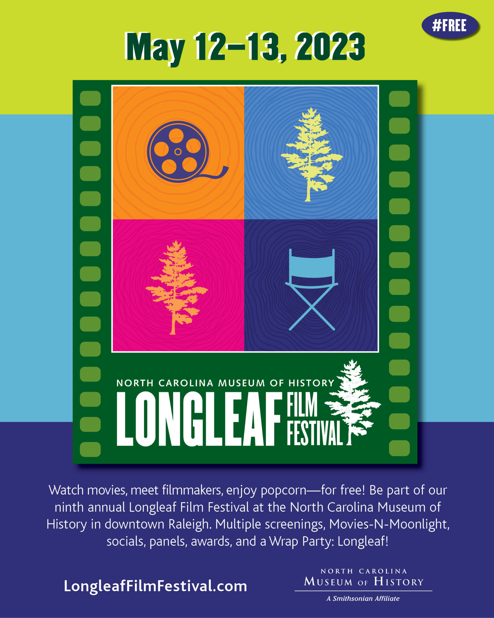Longleaf Film Festivall 2023 was held at the North Carolina Museum of History