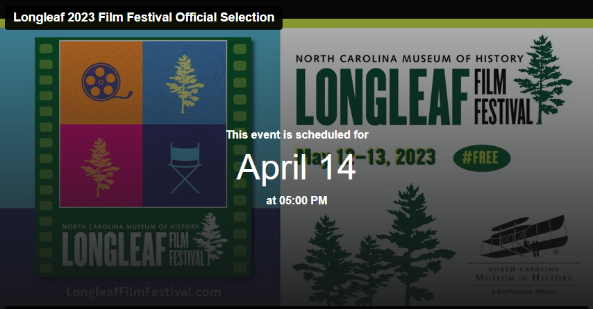 Longleaf 2023 Official Selections announcement, April 14, 5pm
